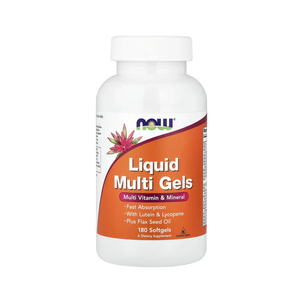 NOW FOODS MULTIGELES LIQUIDOS VIT Y MINERALES 180SOFTCAPS SFN