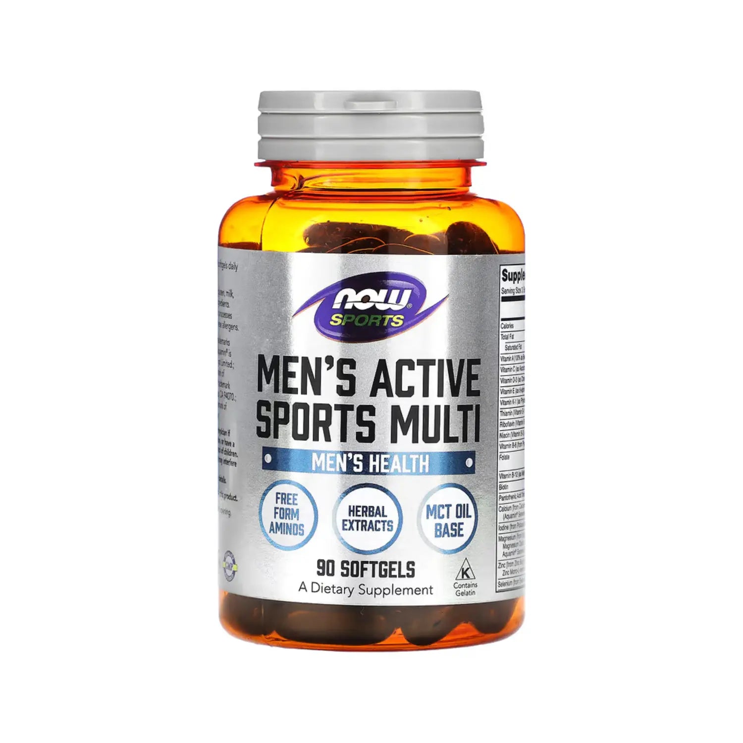 NOW FOODS MENS ACTIVE MULTIVITAMINICO 90SOFTCAPS SFN