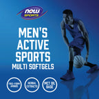 NOW FOODS MENS ACTIVE MULTIVITAMINICO 180SOFTCAPS SFN