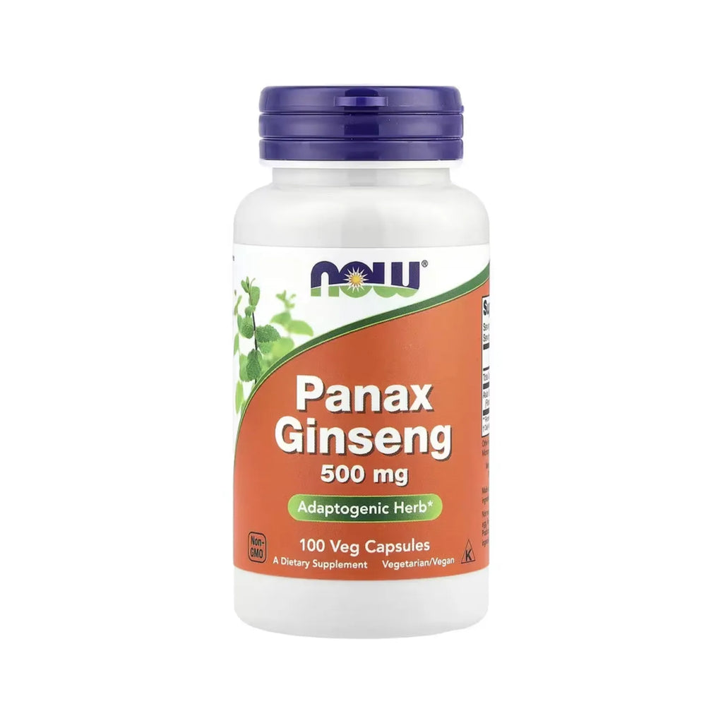 NOWFOODS EXTRACTO DE PANAX GINSENG 500G 100 CAPSULAS SFN