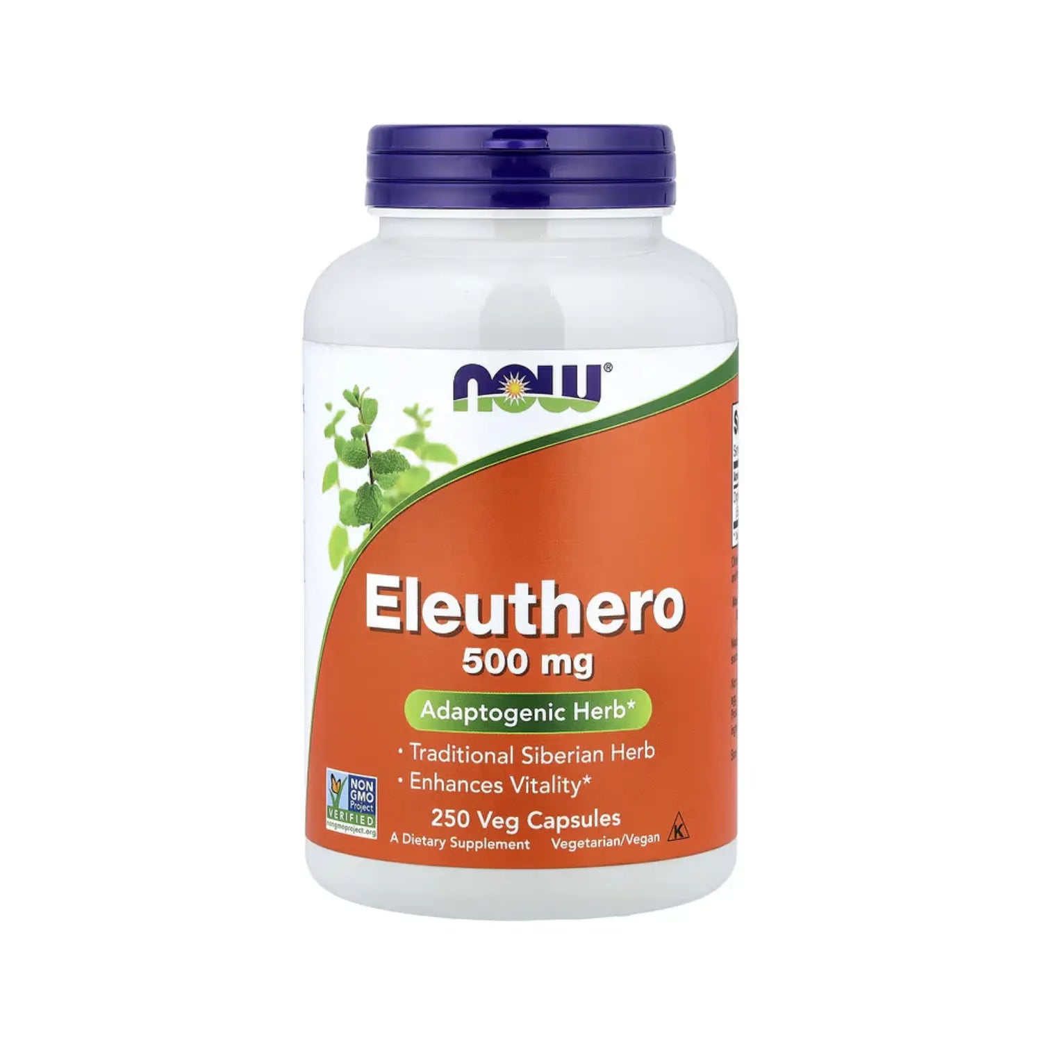 NOW FOODS ELEUTHERO 500MG SALUD ADAPTOGENICA 250VCAPS SFN