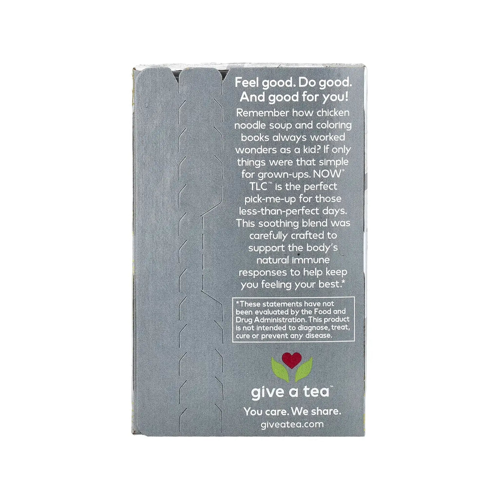 NOW FOODS REAL TEA TLC 24 BOLSITAS DE TÉ 48 G SFN