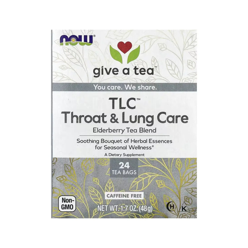 NOW FOODS REAL TEA TLC 24 BOLSITAS DE TÉ 48 G SFN