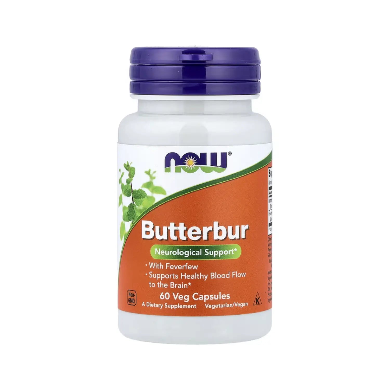NOW Foods, Petasite, 60 cápsulas vegetales sfn