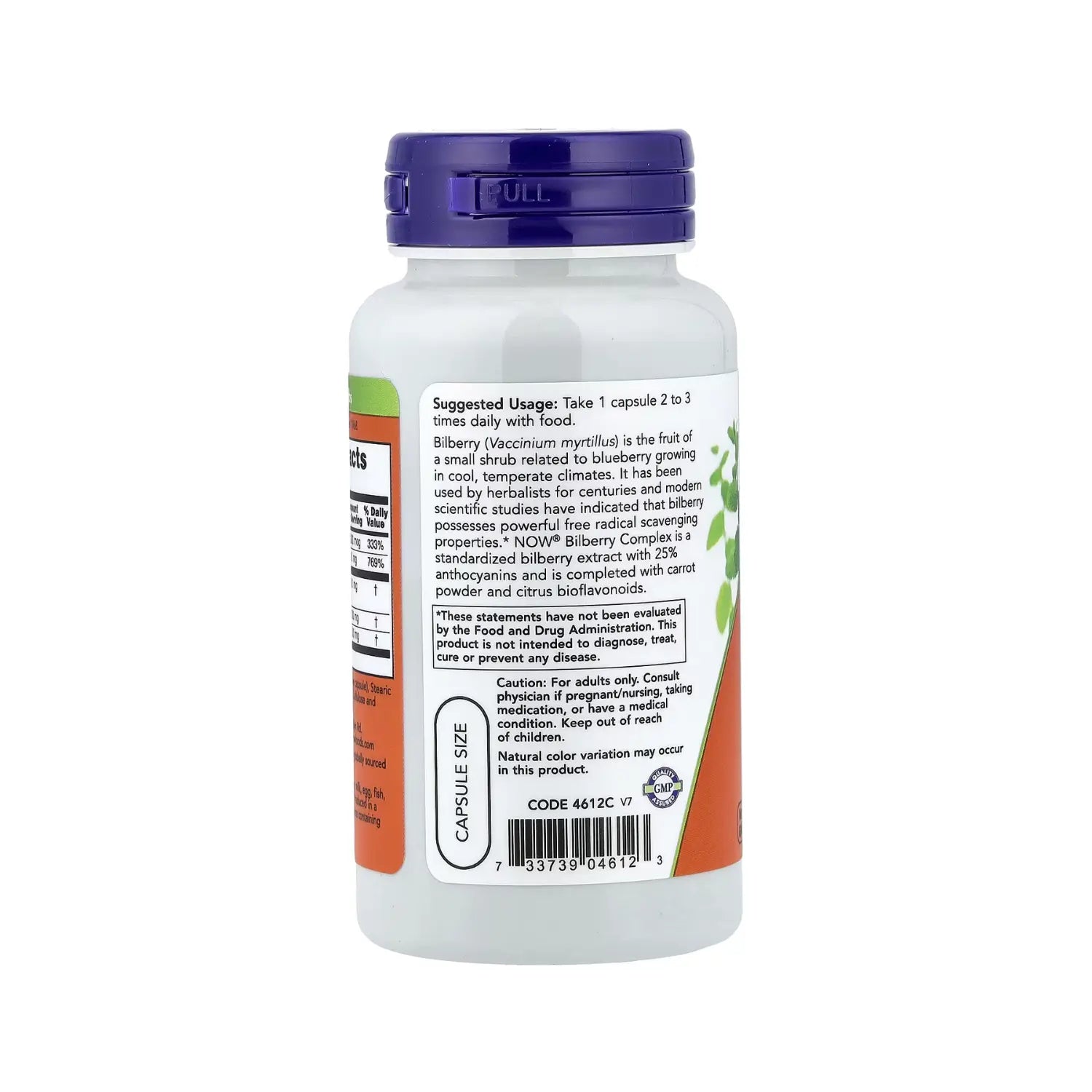 NOW Foods, Complejo de arándano, 100 vegcaps sfn