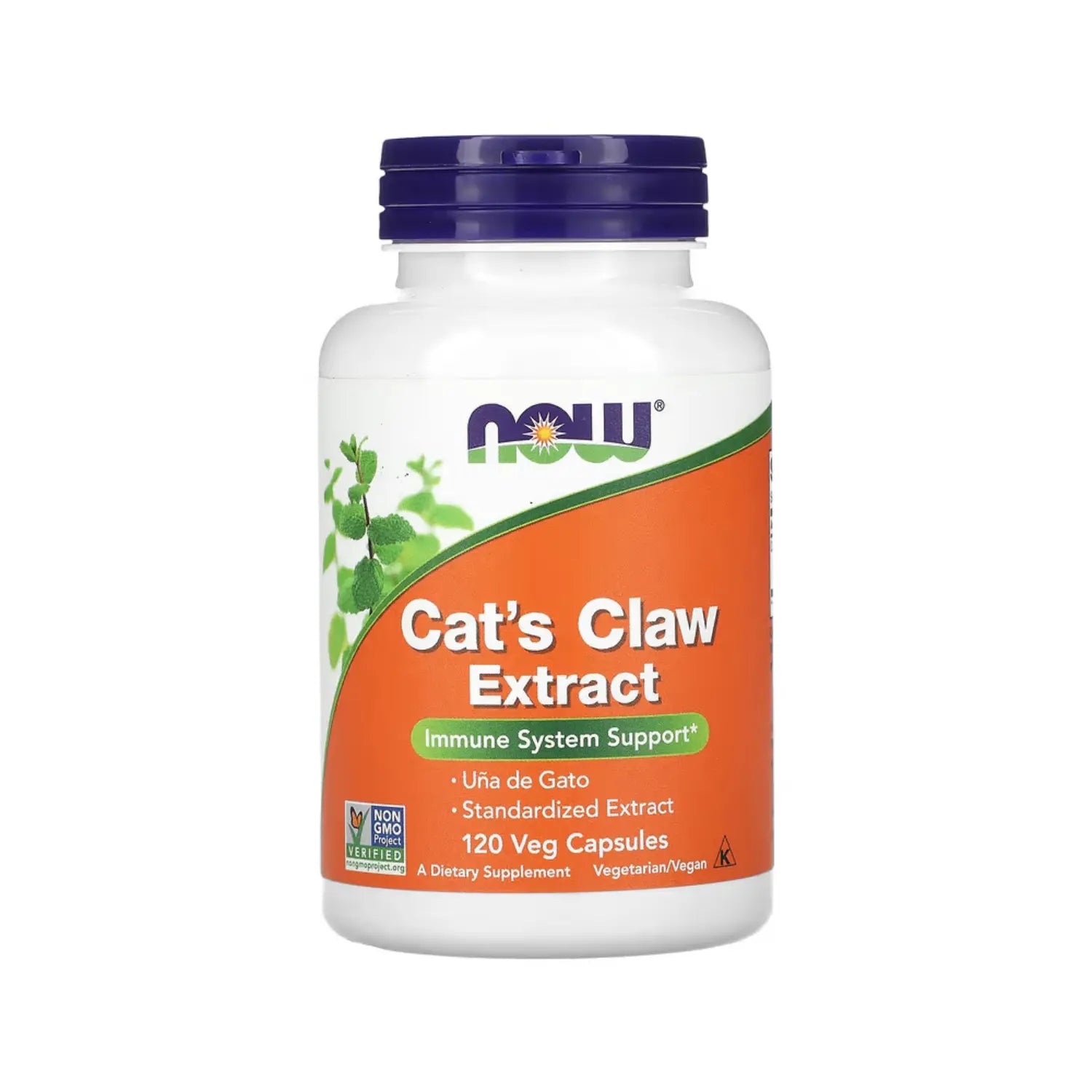 NOW Foods, Extracto de uña de gato, 120 vegcaps sfn
