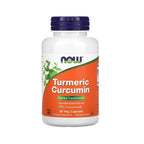 Cúrcuma Now Turmeric Curcumin 60 Cápsulas blanco 1