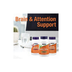 NOW Foods, Ginkgo biloba, 60 mg, 120 cápsulas vegetales sfn