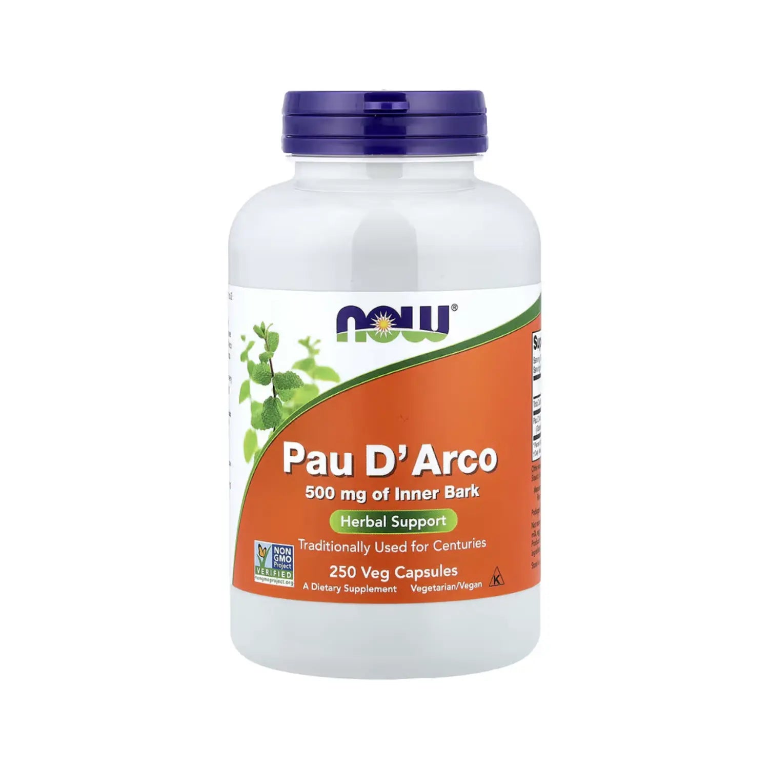 NOW Foods, Lapacho amarillo, 500 mg, 250 vegcaps sfn