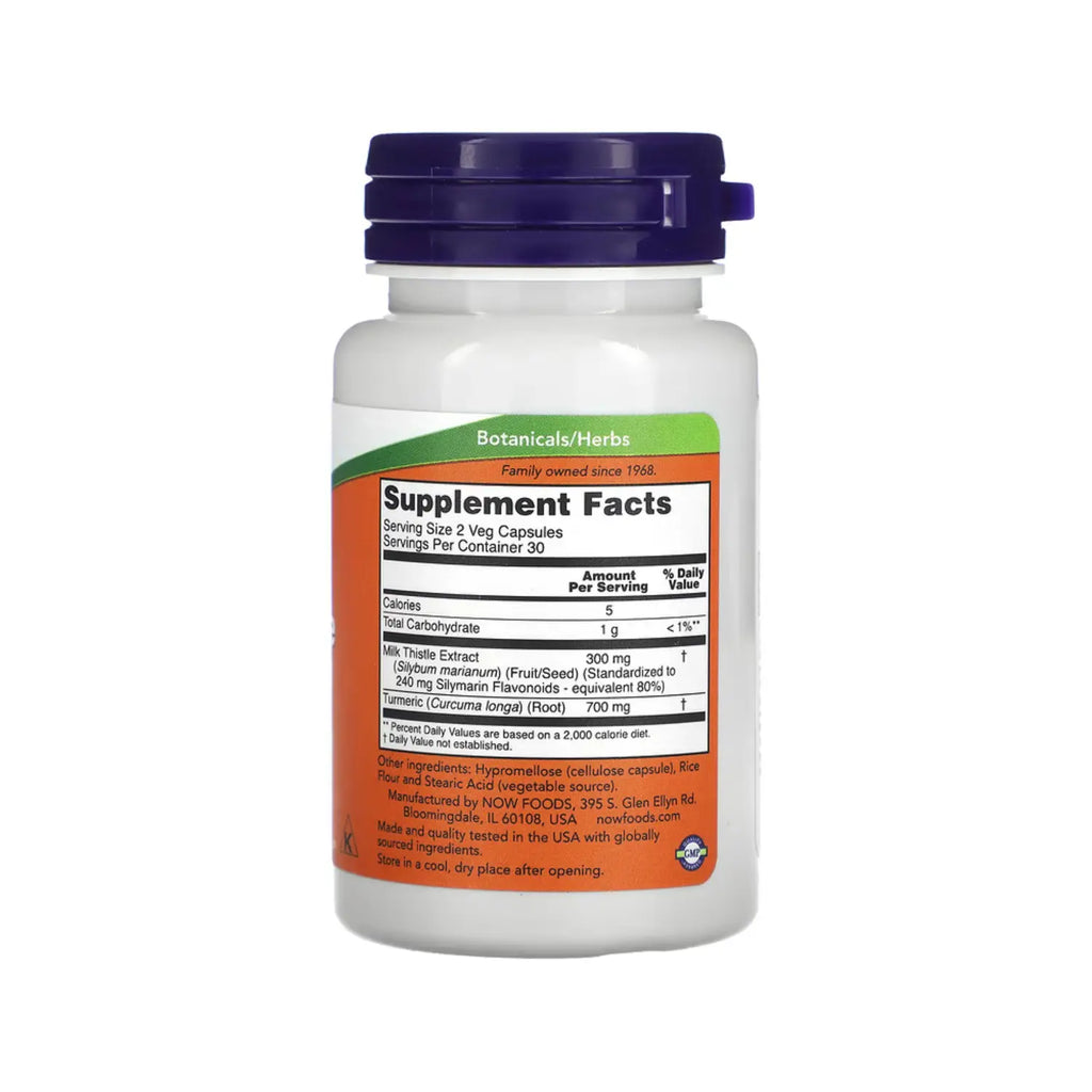 NOW FOODS MILK THISTLE, EXTRACT 150MG 60 VEGANCAPS SFN