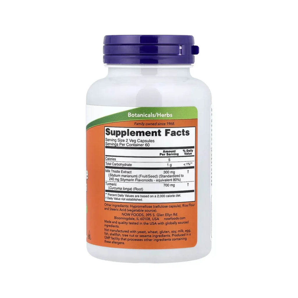 NOW FOODS MILK THISTLE, EXTRACT 150MG 120 VEGANCAPS SFN