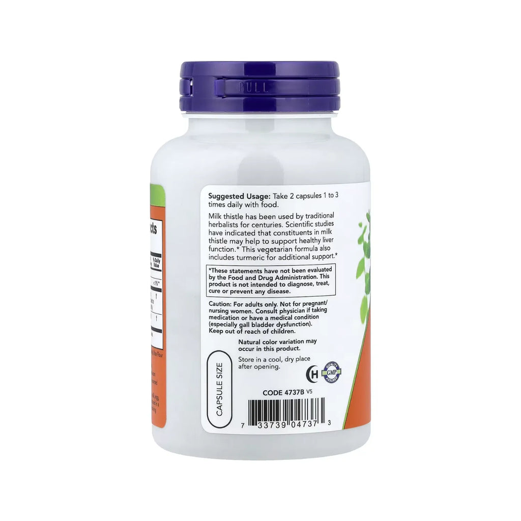 NOW FOODS MILK THISTLE, EXTRACT 150MG 120 VEGANCAPS SFN