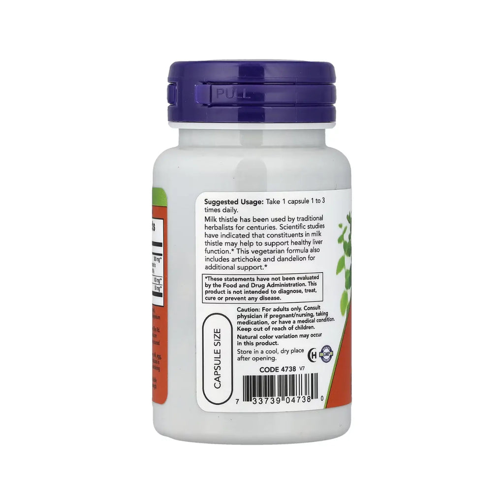 NOW FOODS SILYMARIN SILIMARINA 300MG 50VEGCAPS SFN