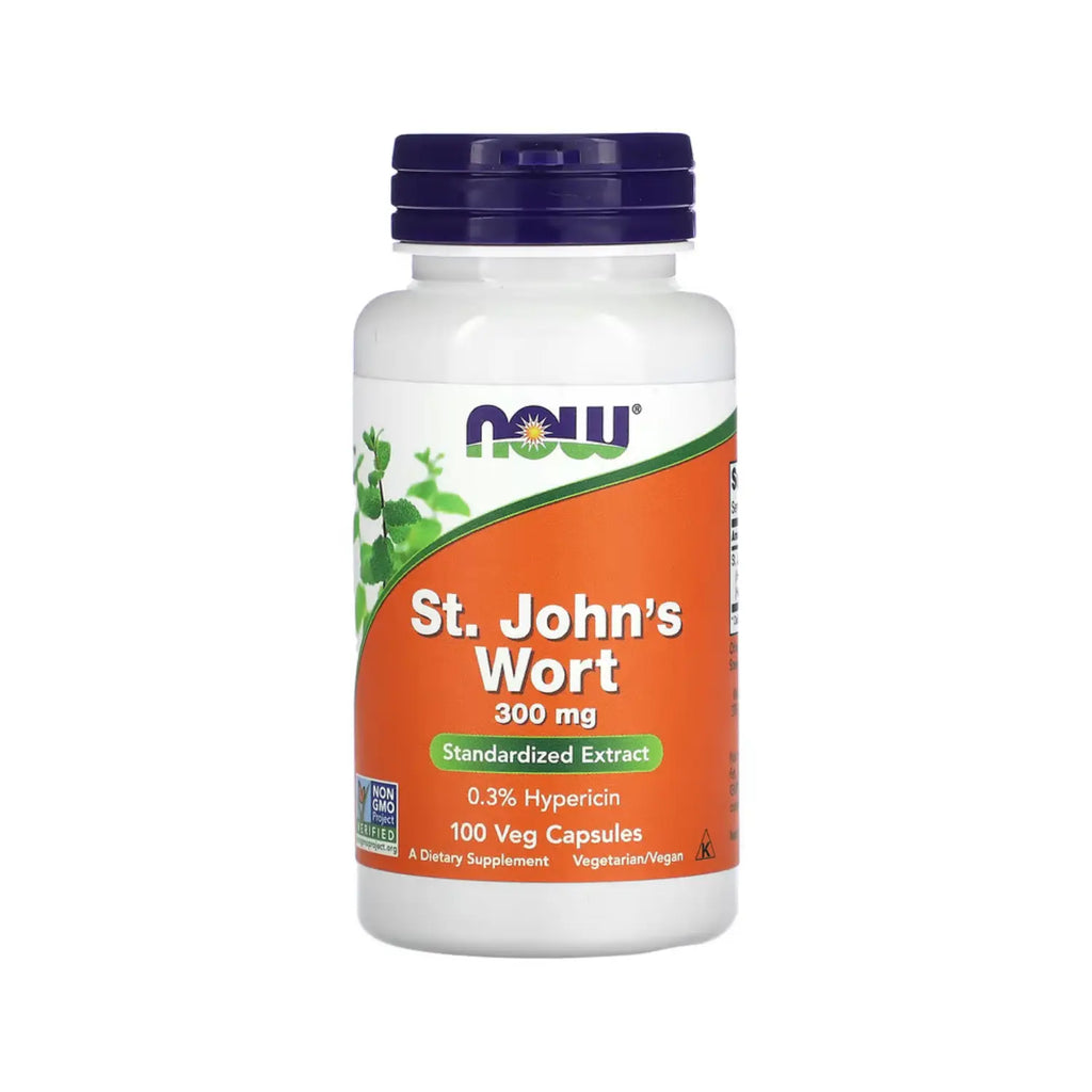 NOW FOODS ST. JOHN'S WORT 300 MG 100 VEG CAPS SFN