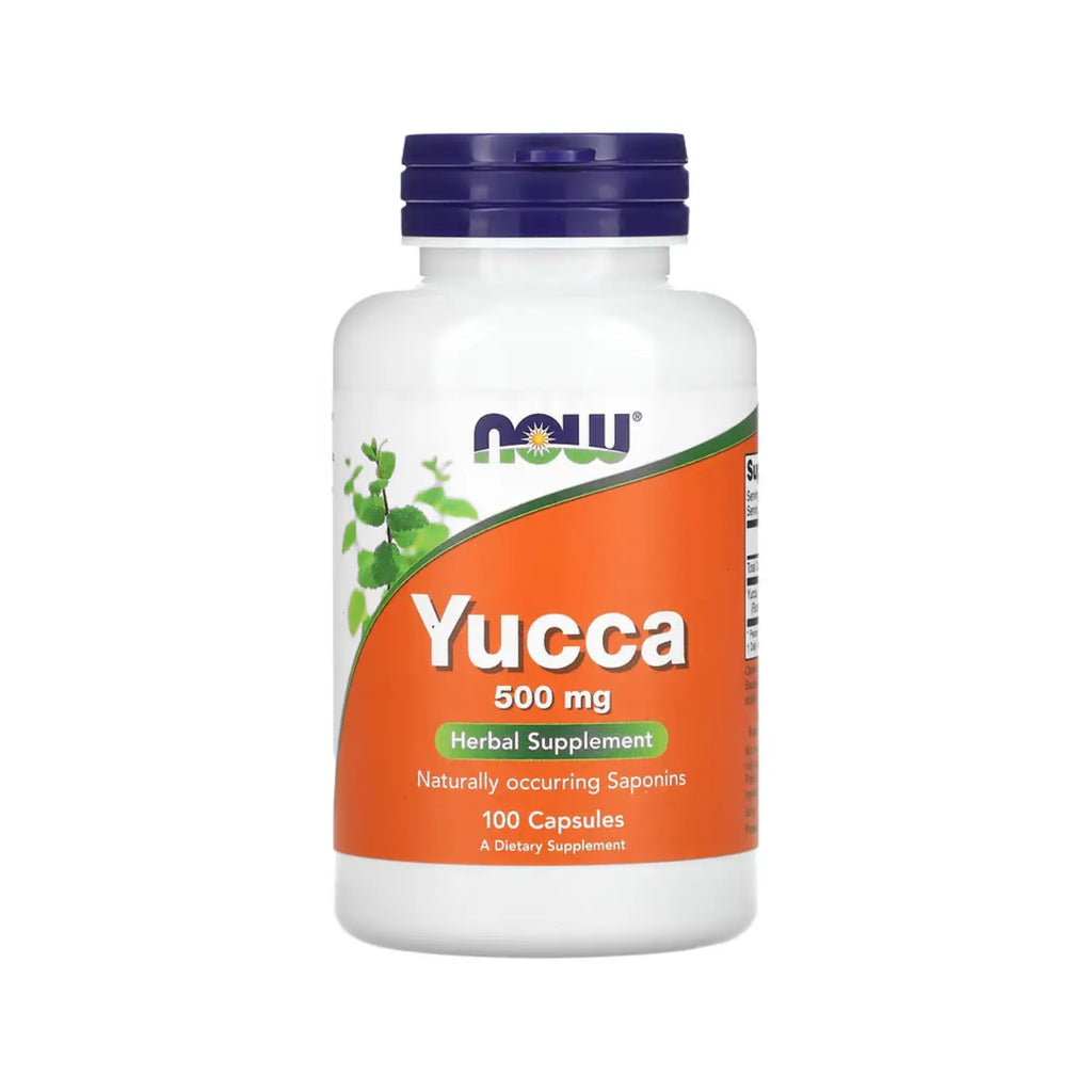 NOW Foods, Yuca, 500 mg, 100 cápsulas sfn