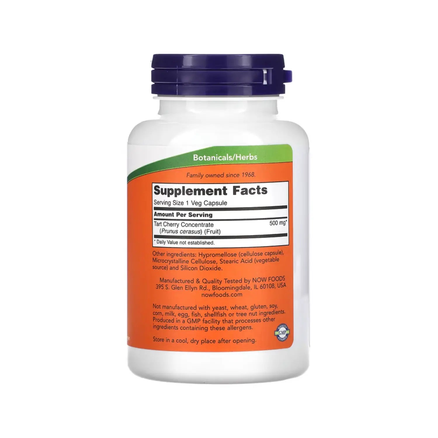 NOW Foods, Cereza ácida, 500 mg, 90 vegcaps sfn (copia)