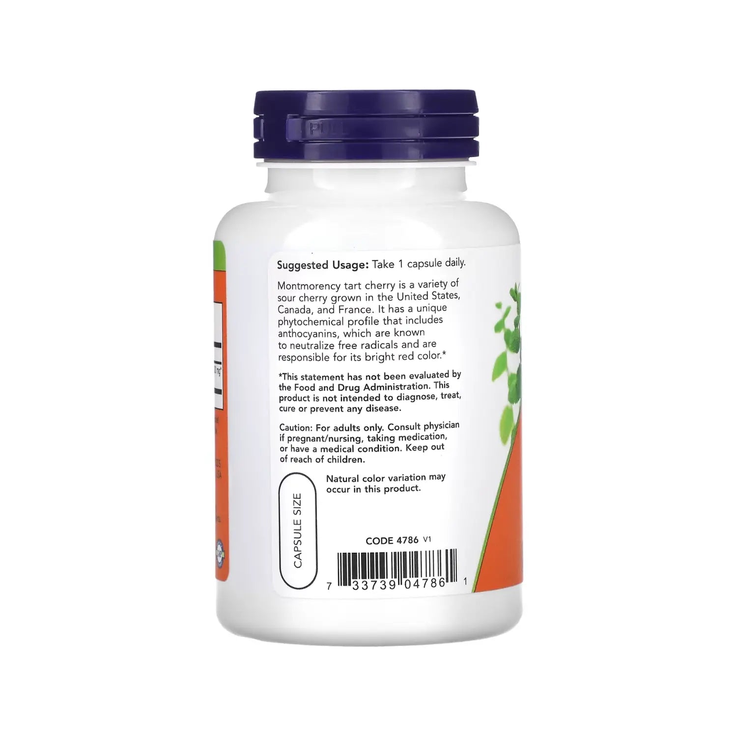 NOW Foods, Cereza ácida, 500 mg, 90 vegcaps sfn (copia)