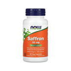 NOW FOODS AZAFRAN, 50 MG, 60 CAPSULAS VEGETALES SFN