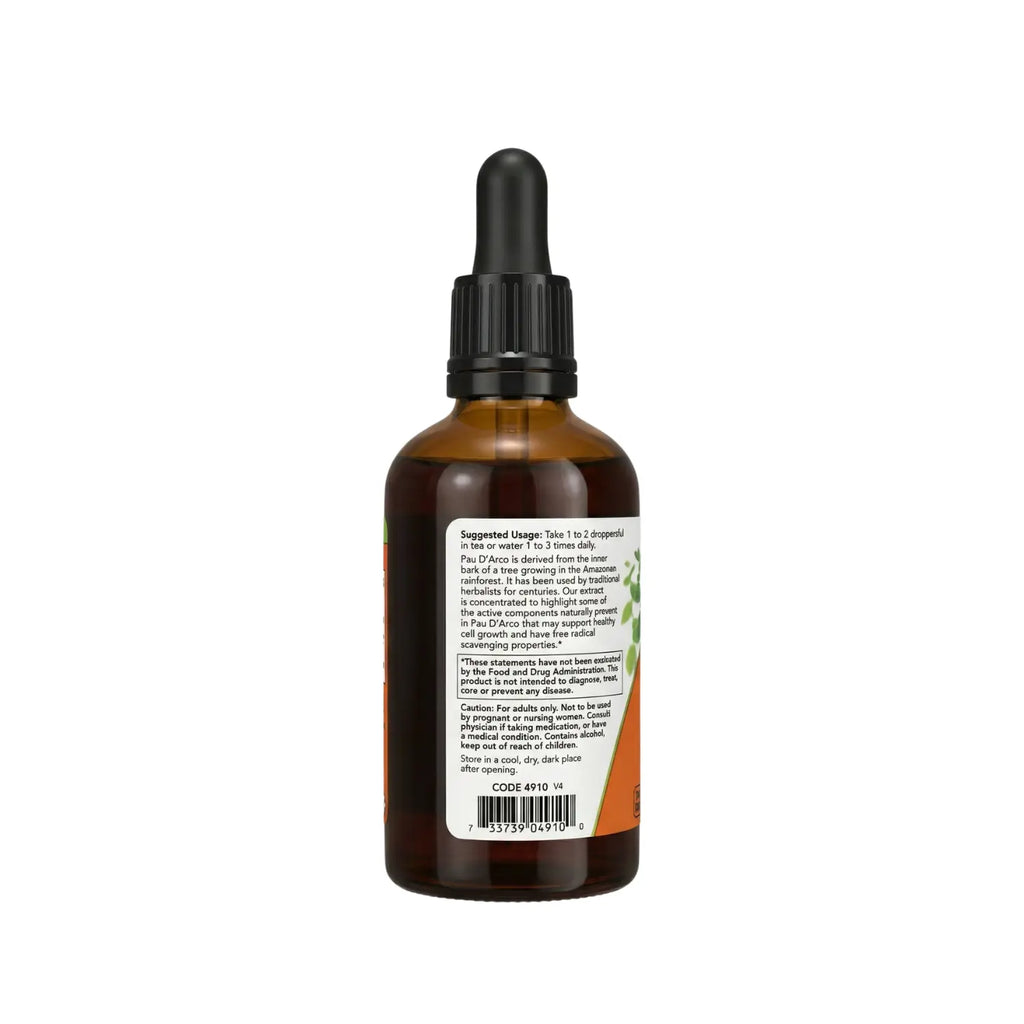 NOW FOODS PAU D' ARCO EXTRACT 2 OZ