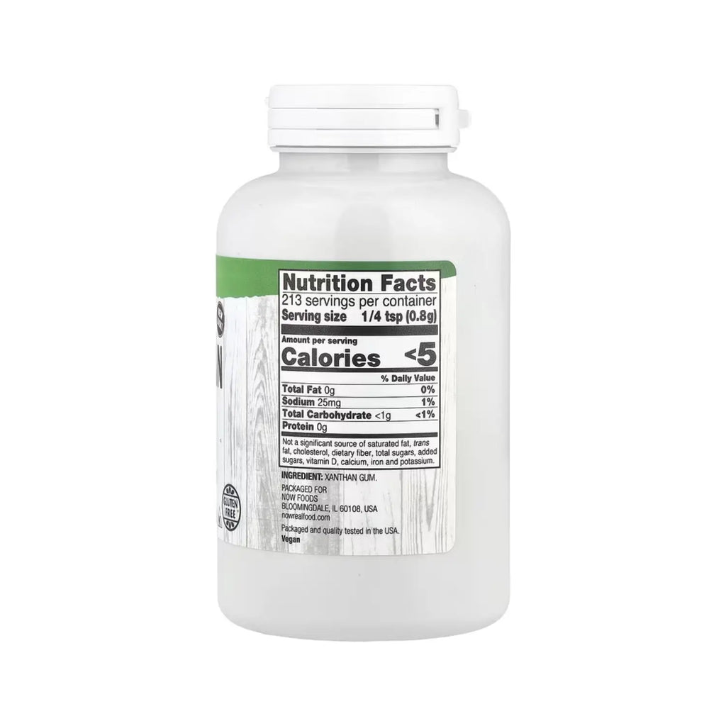 NOW FOODS XANTHAN GUM GOMA XANTANA 6OZ ESPESANTE NATURAL SFN