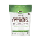 NOW Foods, Real Food, Eritritol en polvo orgánico, 454 g (1 lb) sfn