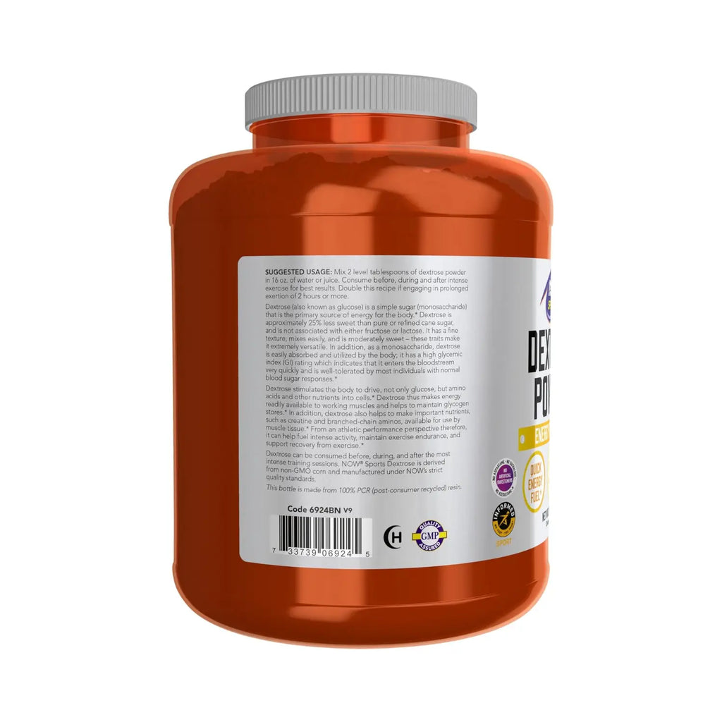 NOW Foods, Dextrose Powder (sports) 10 LB sfn