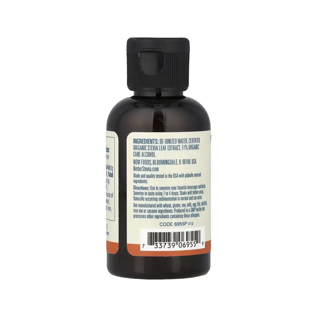 NOW FOODS STEVIA LÍQUIDA BETTER STEVIA ZERO CALORIE 59ML SFN