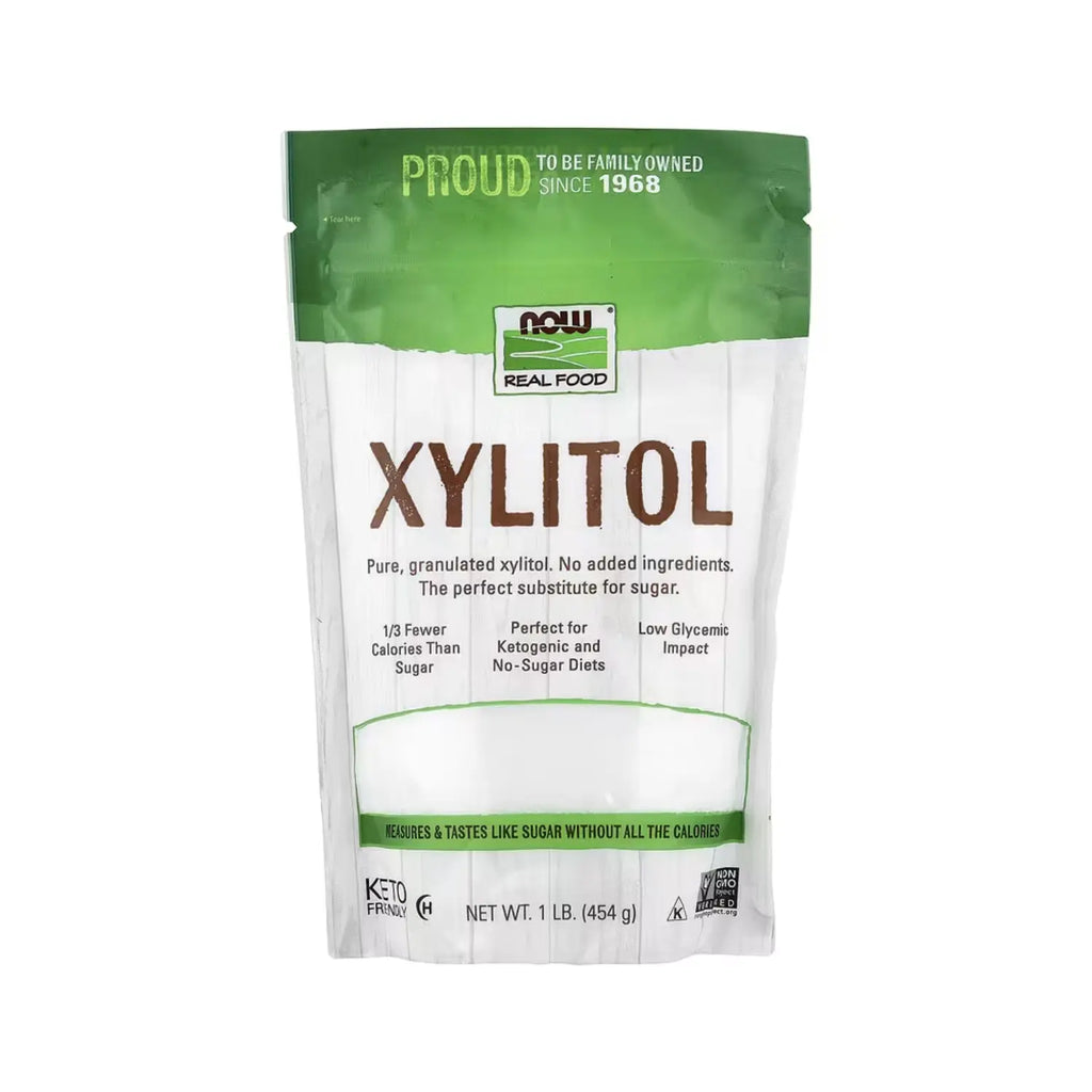 NOW FOODS XYLITOL 454 G ENDULCORANTE SFN