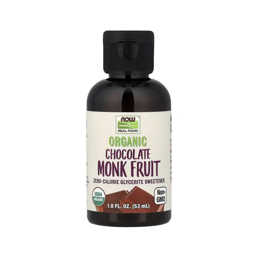 NOW FOODS REAL FOOD MONK FRUIT ORGANICO 53ML SFN