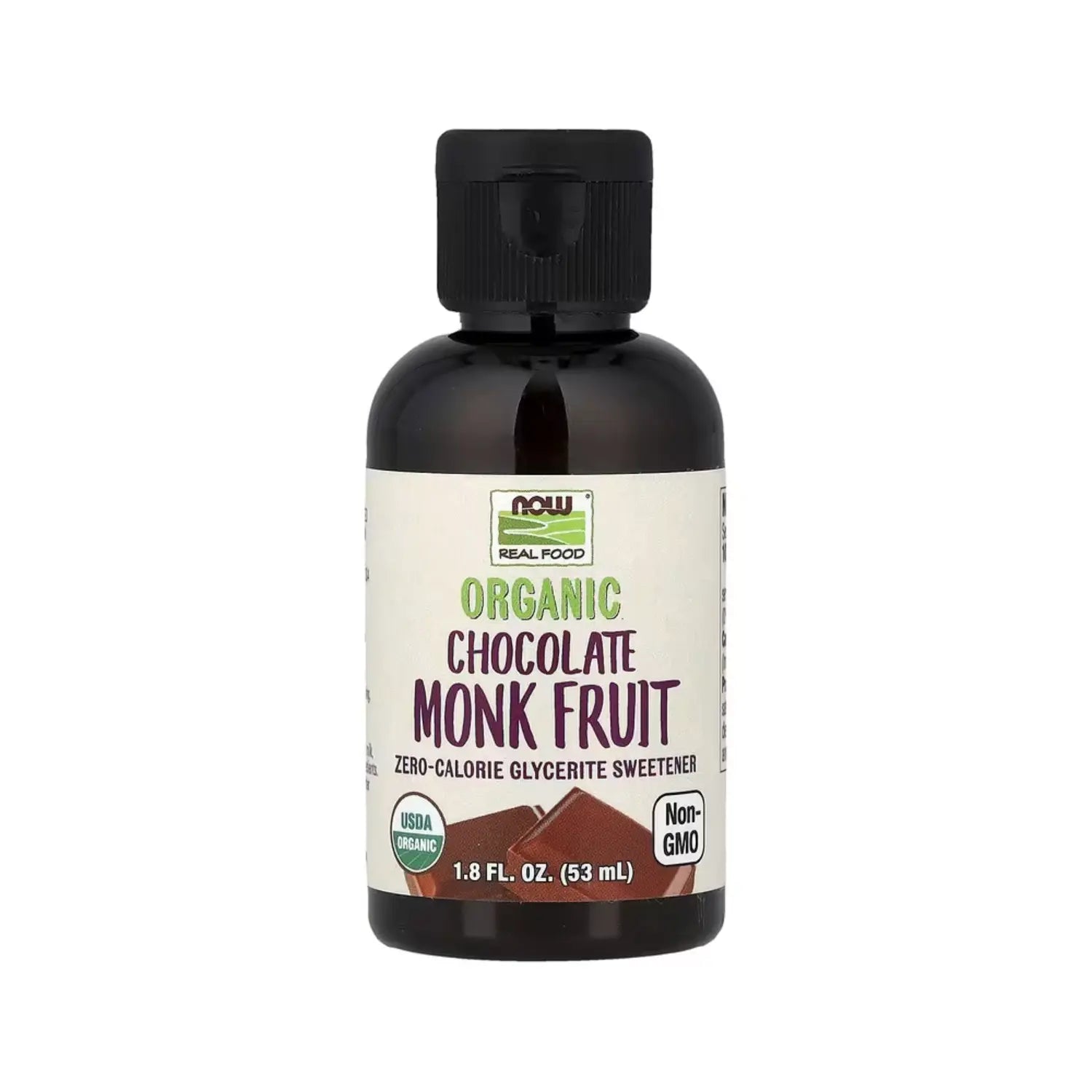 NOW FOODS REAL FOOD MONK FRUIT ORGANICO 53ML SFN