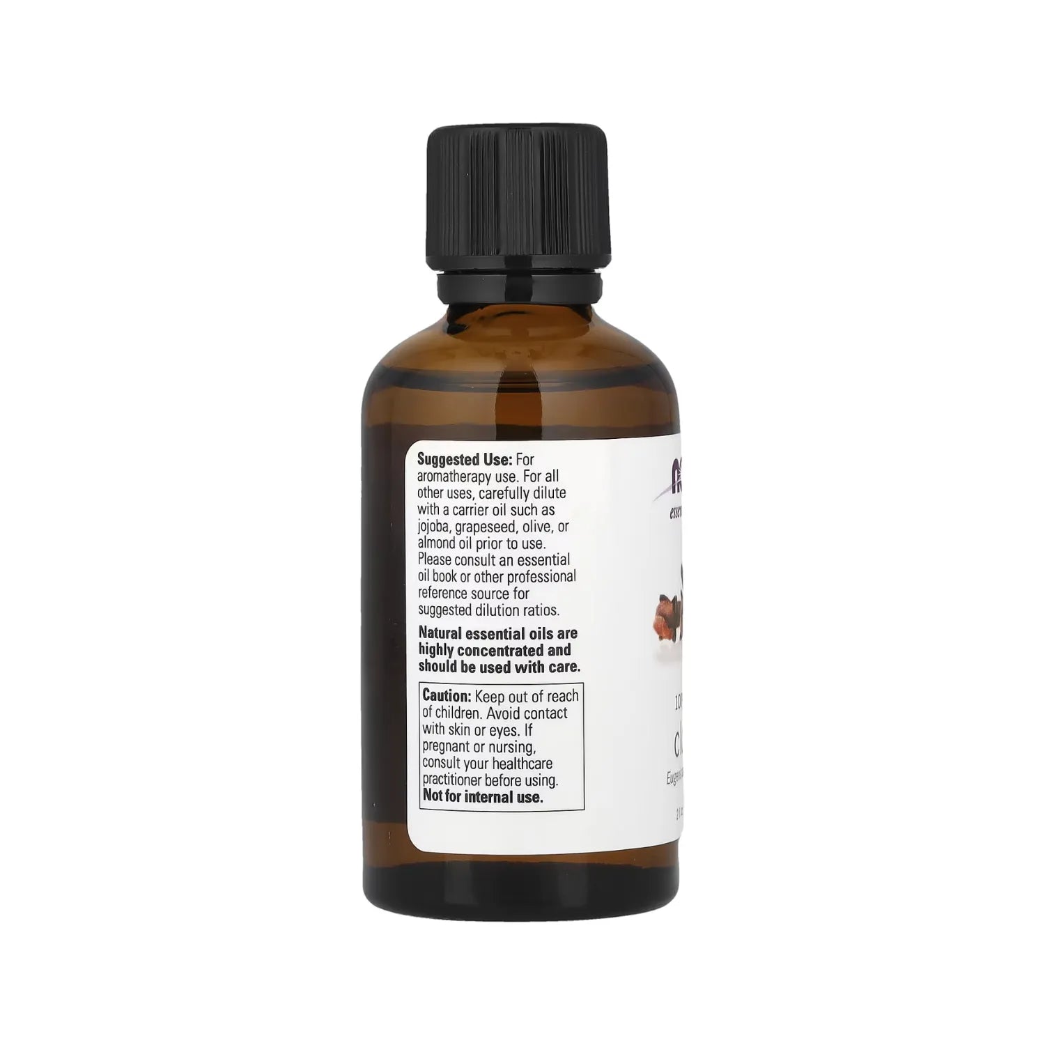 Now Foods Aceites Esenciales De Clavo 59 Ml (2 Oz. Líq.)