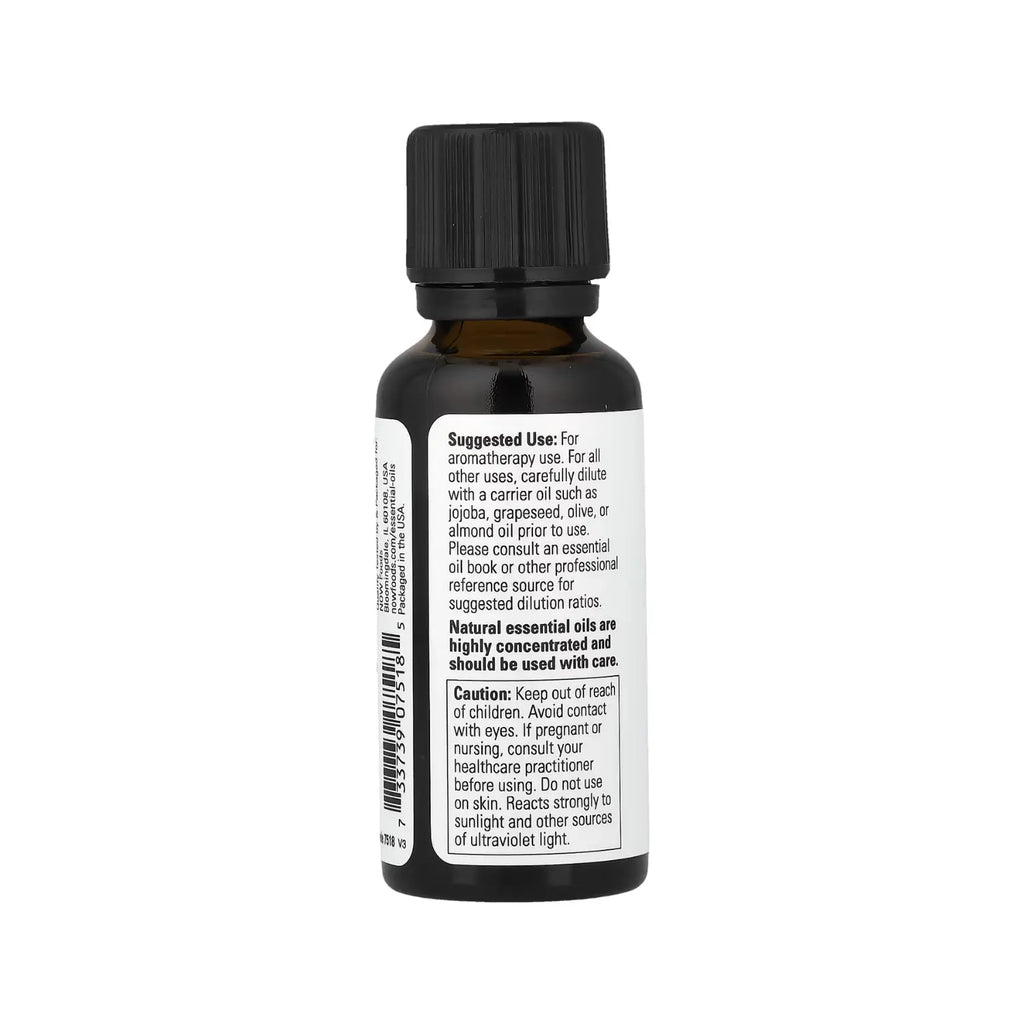 NOW FOODS ACEITES ESENCIALES, BERGAMOTA, 1 FL OZ (30 ML) SFN