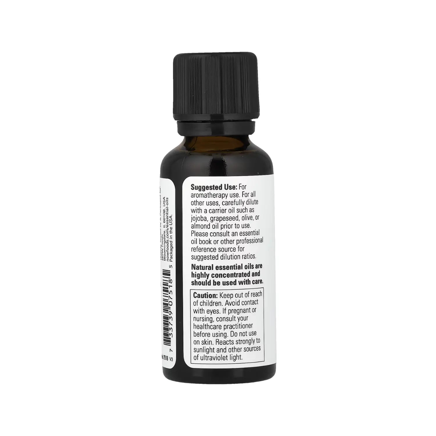 NOW FOODS ACEITES ESENCIALES, BERGAMOTA, 1 FL OZ (30 ML) SFN