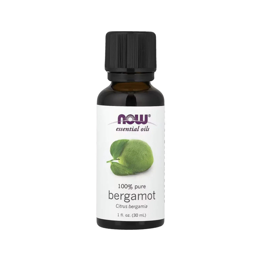 NOW FOODS ACEITES ESENCIALES, BERGAMOTA, 1 FL OZ (30 ML) SFN