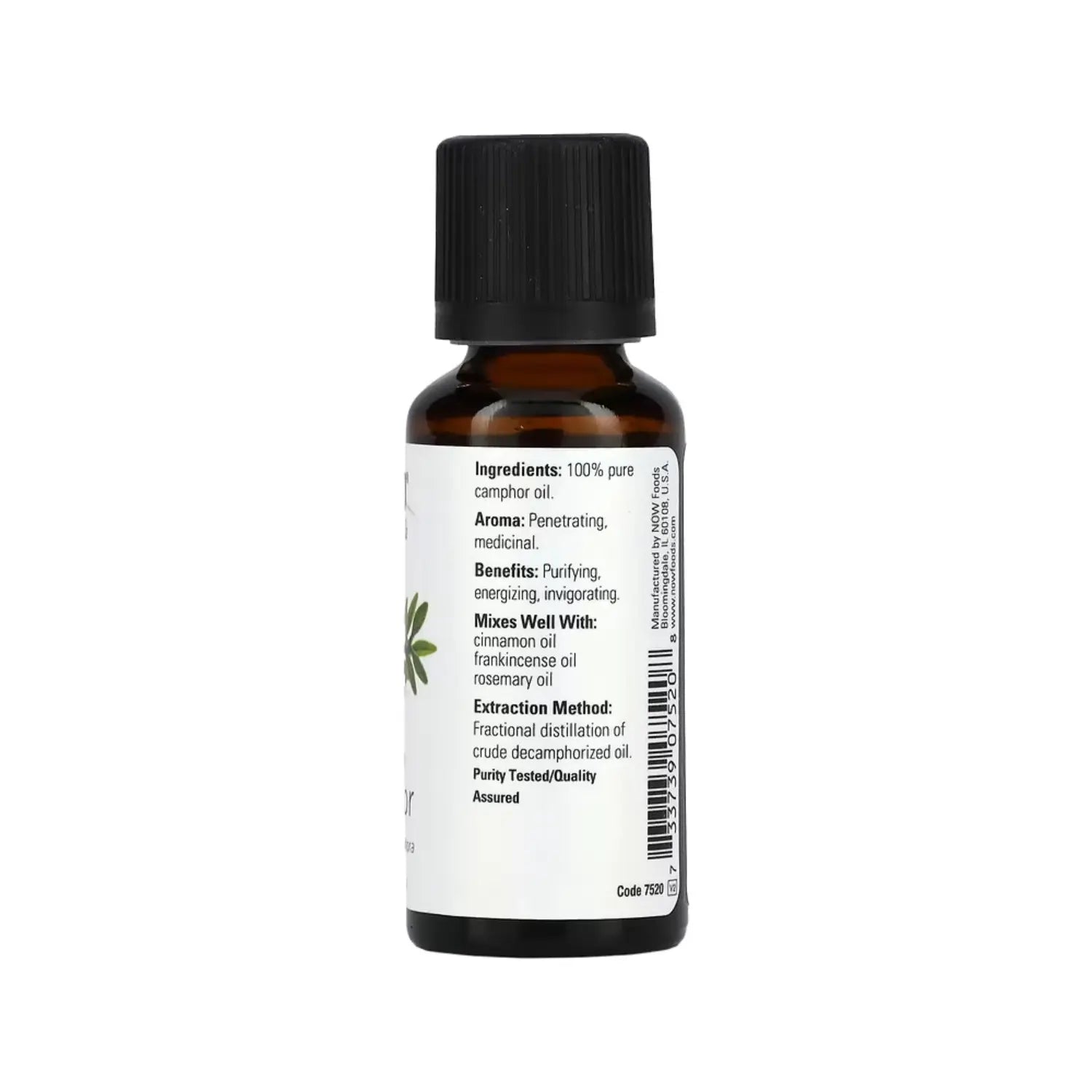 NOW FOODS ACEITE DE ALCANFOR 30 ML SFN