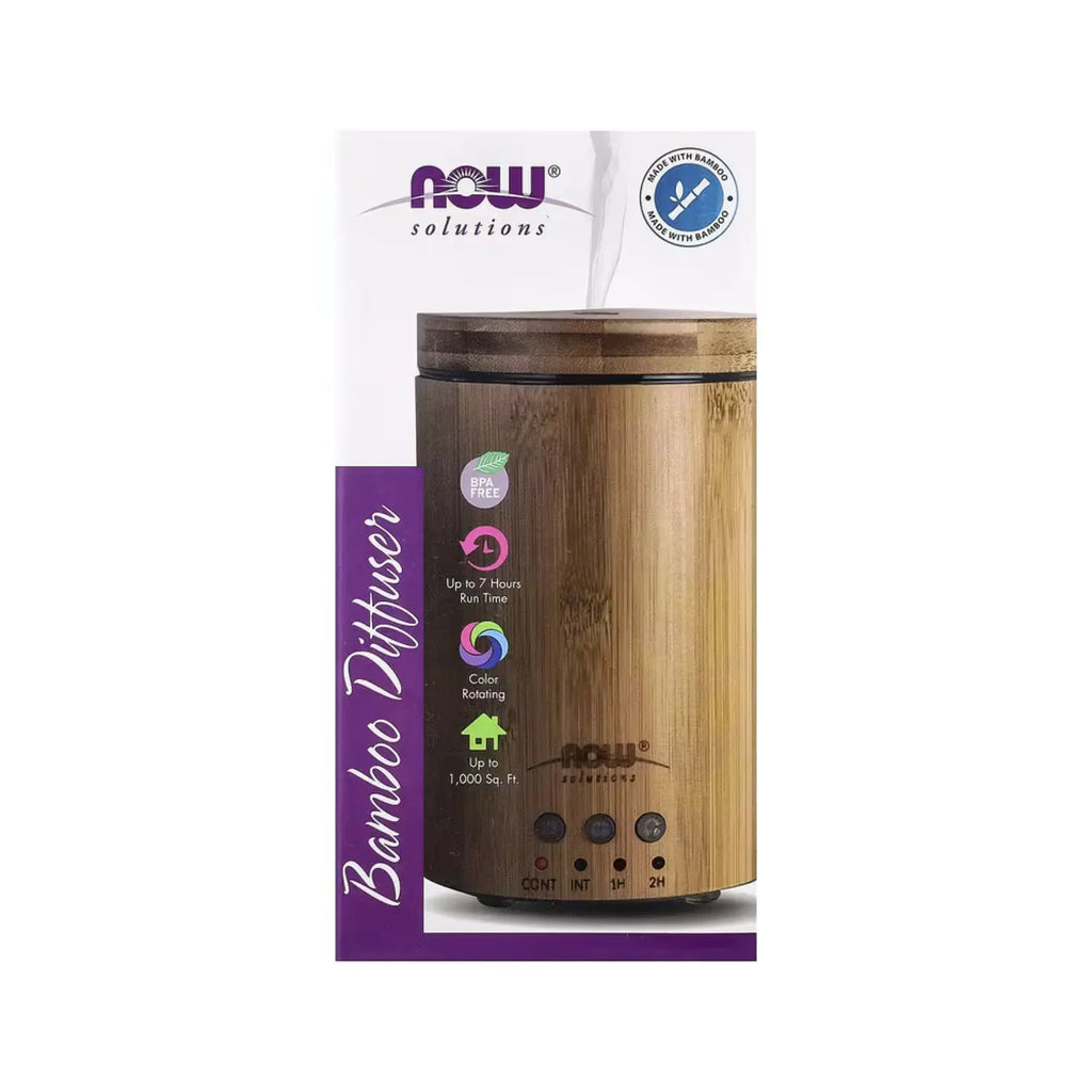 NOW SOLUTIONS DIFUSOR ULTRASONICO DE BAMBÚ PARA ACEITES SFN