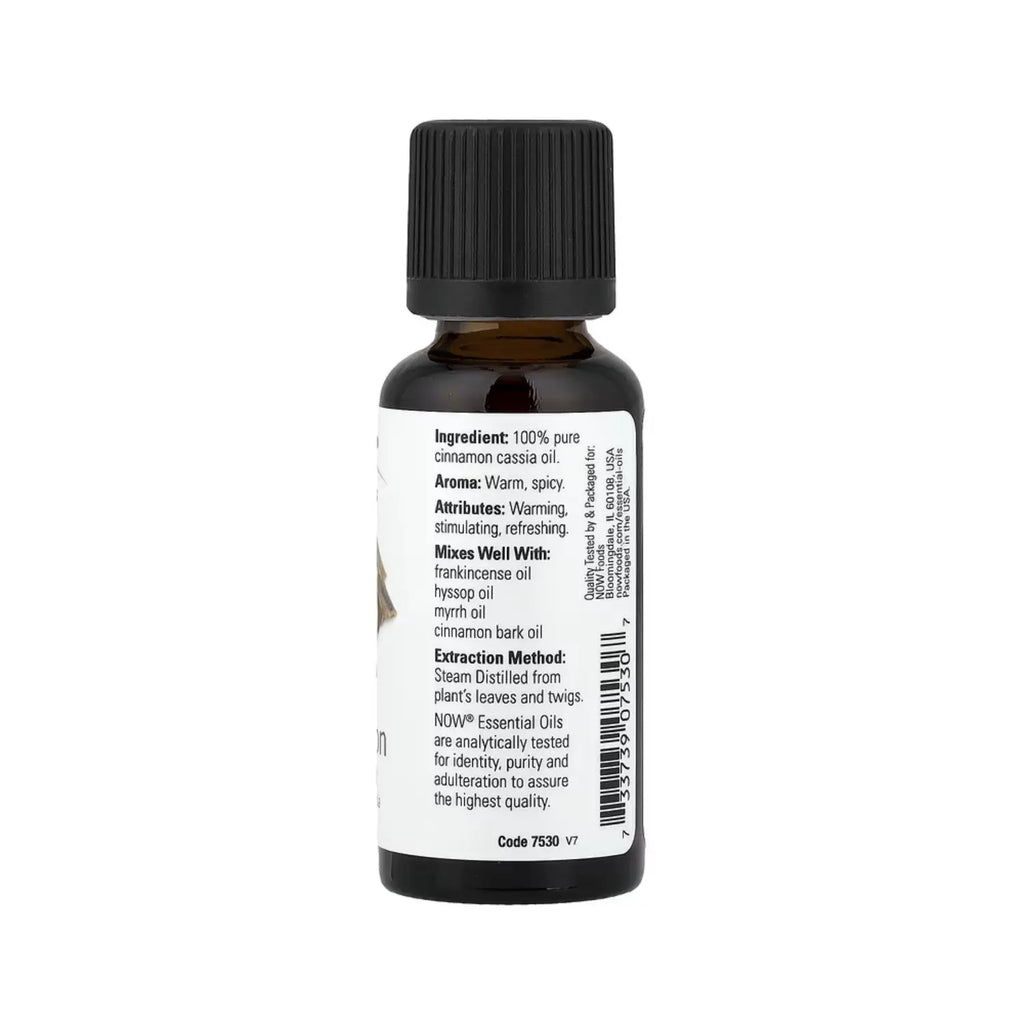 NOW FOODS ACEITE DE CANELA CHINA 30 ML SFN