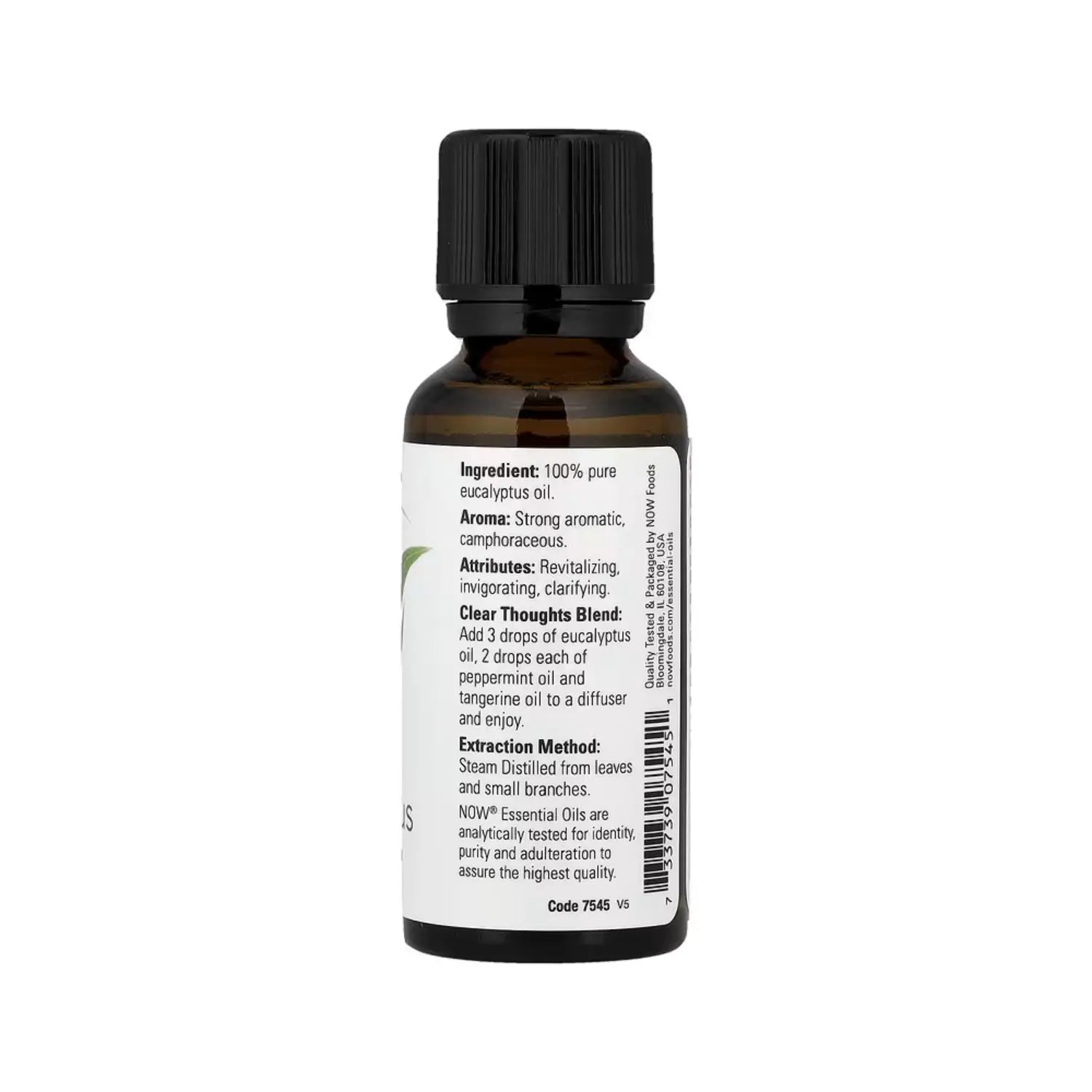 NOW FOODS ACEITES ESENCIALES EUCALIPTO 30ML 100 % PURO SFN
