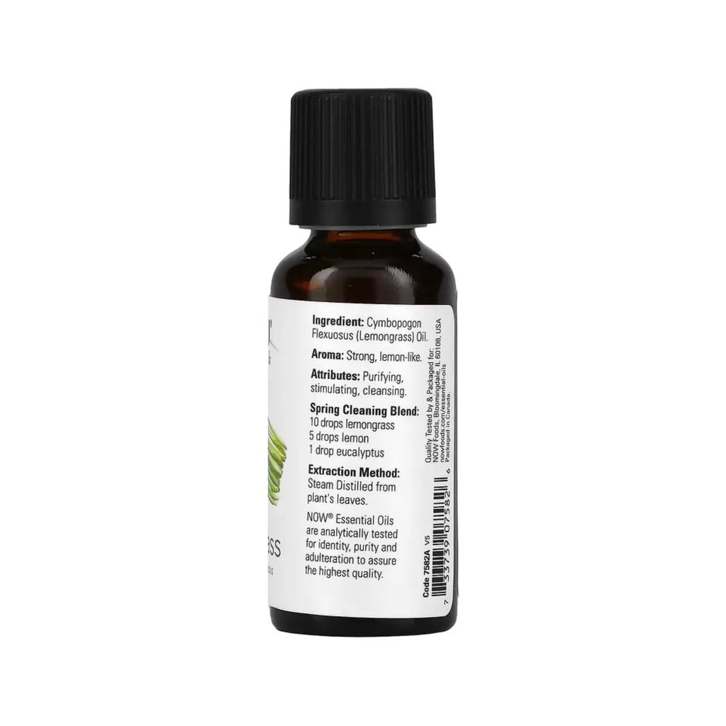 NOW FOODS ACEITES ESENCIALES HIERBA DE LIMON 30 ML SFN