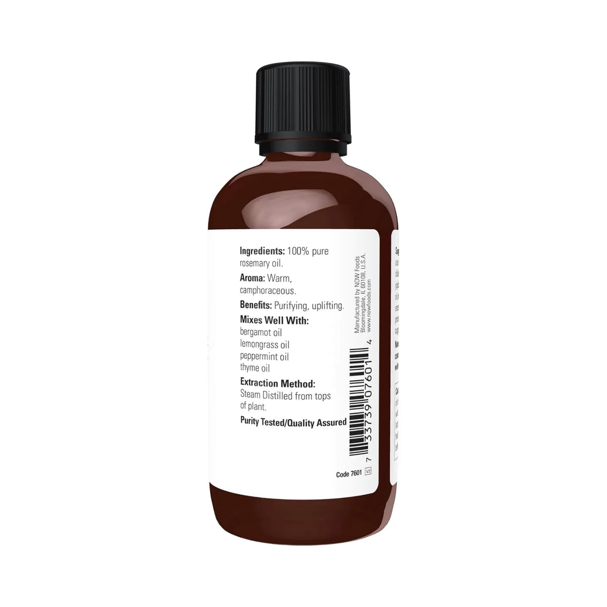 Now Foods Aceite Esencial De Romero 118 Ml (4 Oz)