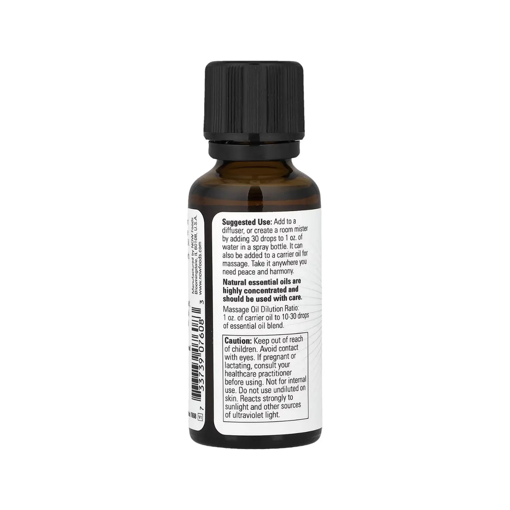 NOW FOODS ACEITES ESENCIALES PAZ Y ARMONIA 30 ML SFN