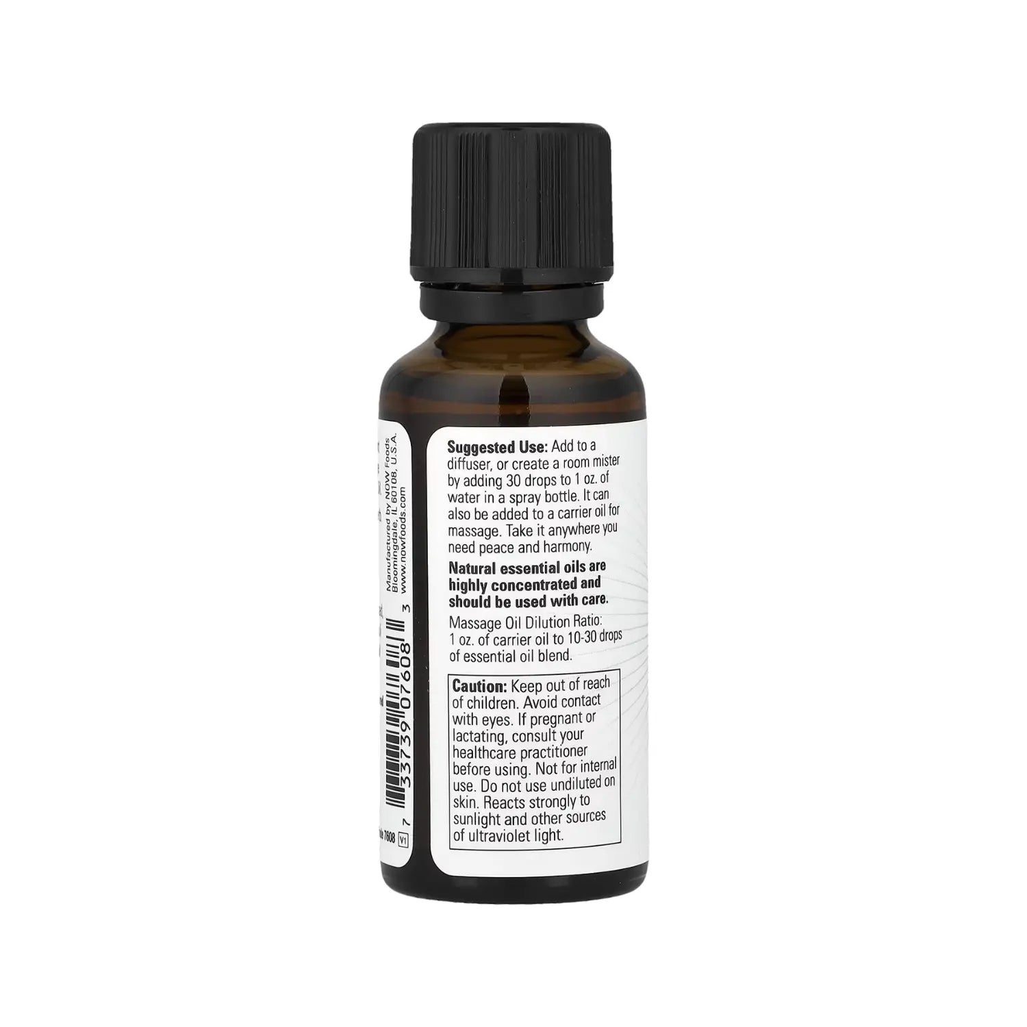NOW FOODS ACEITES ESENCIALES PAZ Y ARMONIA 30 ML SFN