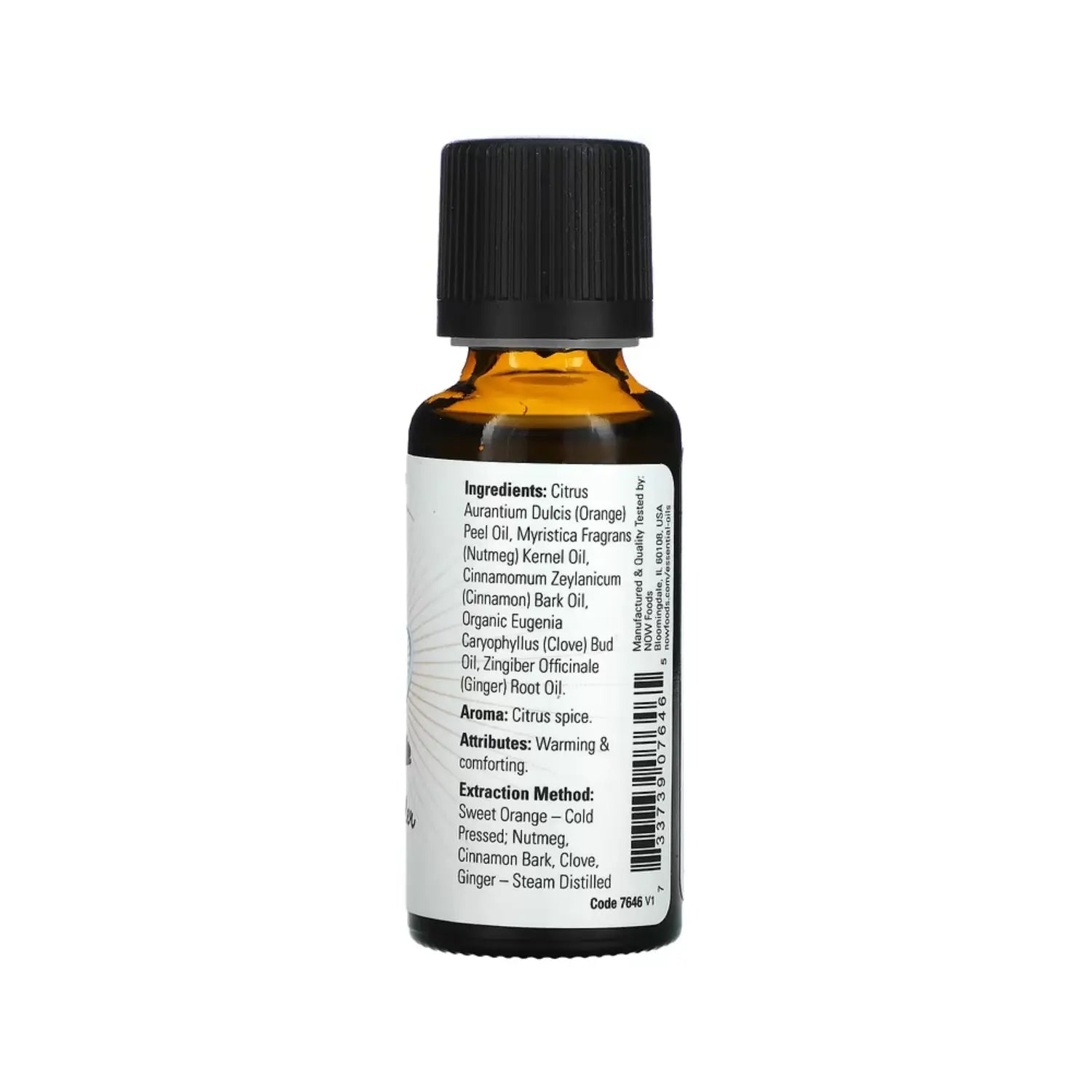 NOW FOODS ACEITES ESENCIALES SPICED CIDER 30 ML SFN