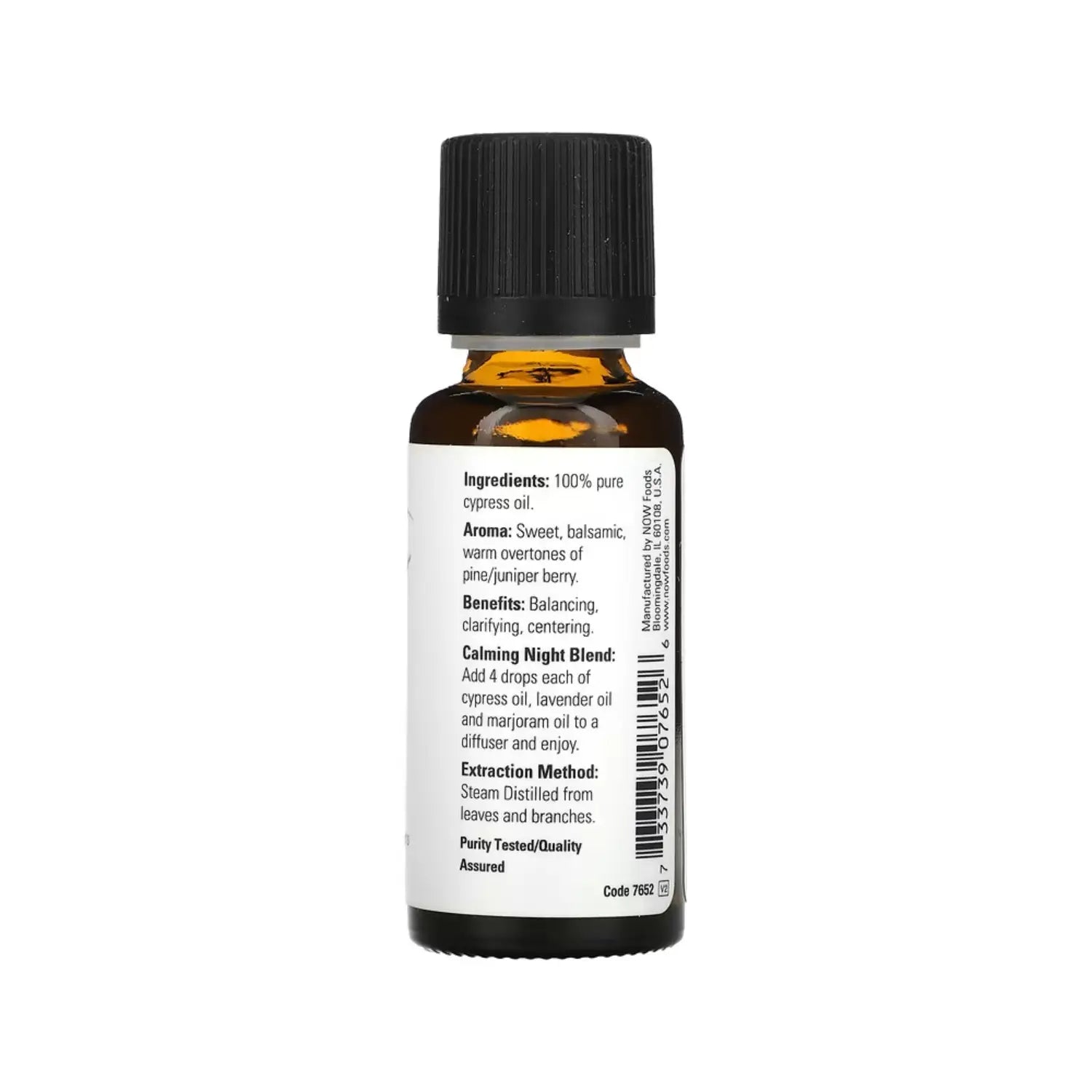 NOW FOODS CYPRESS OIL 1 FL OZ.