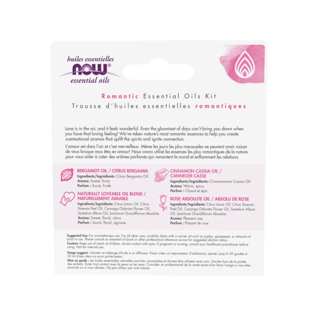 NOW FOODS LOVE AT FIRST SCENT EO KIT
