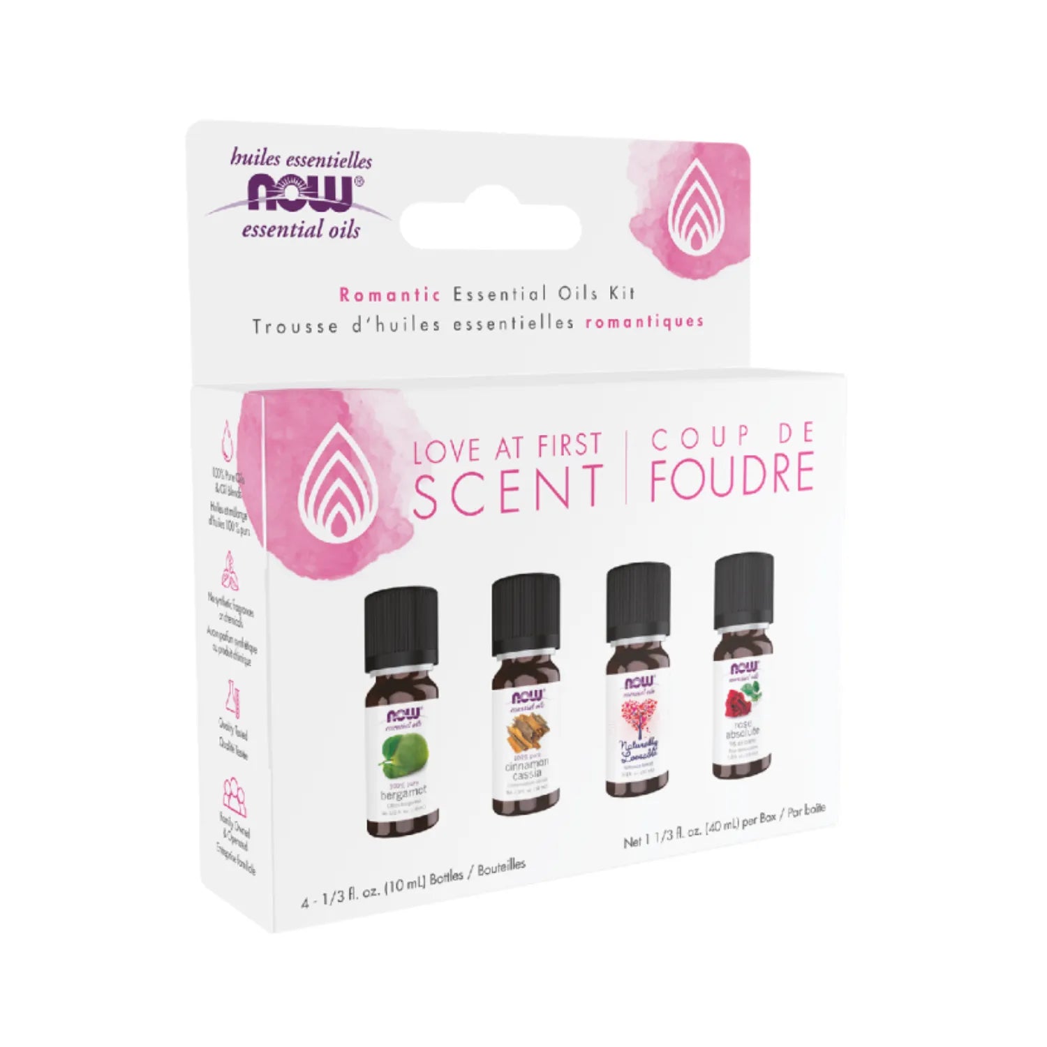 NOW FOODS LOVE AT FIRST SCENT EO KIT