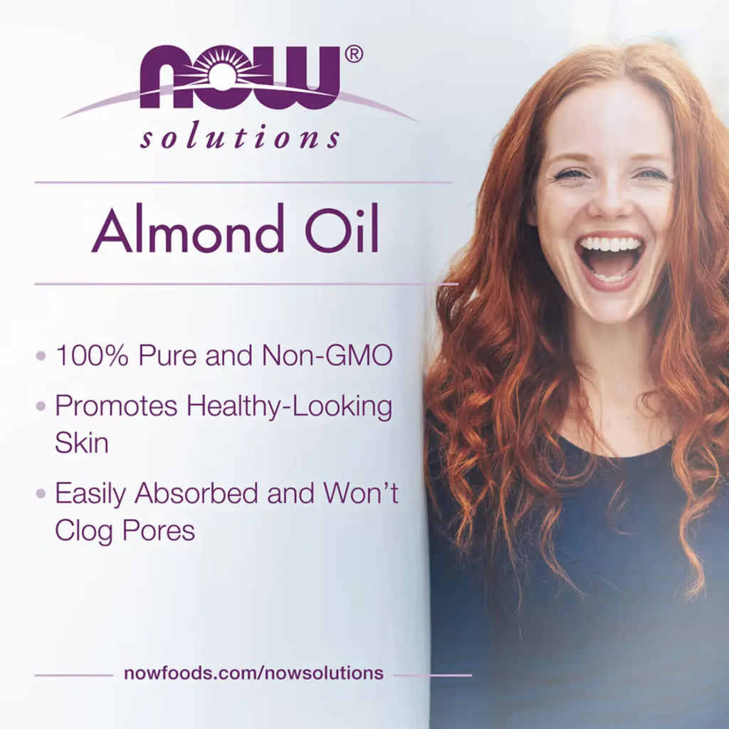 NOW SOLUTIONS ACEITE DE ALMENDRAS / SWEET ALMOND OIL 4OZ SFN
