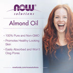 NOW SOLUTIONS ACEITE DE ALMENDRAS / SWEET ALMOND OIL 4OZ SFN
