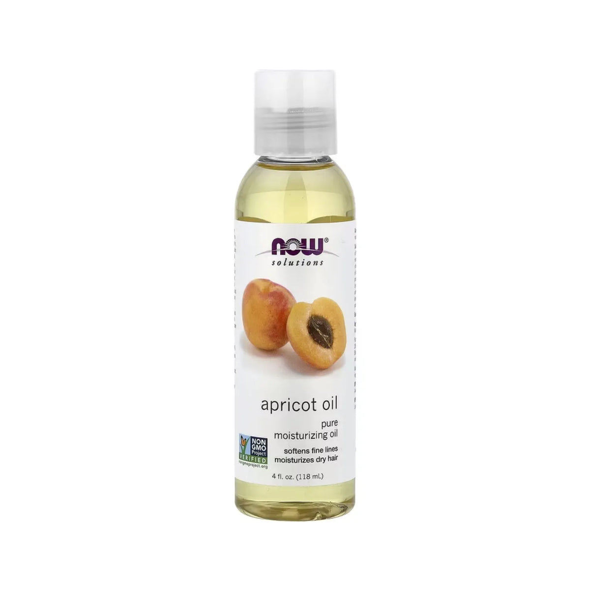 Now Foods, Solutions, Aceite De Chabacano, 4 Fl Oz (118 Ml)
