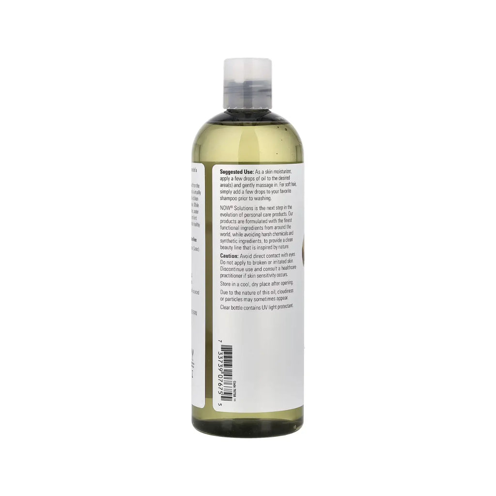 NOW FOODS NOW SOLUTIONS ACEITE DE RICINO 100% PURO 473ML SFN